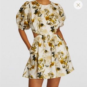 NWT linen summer short dress